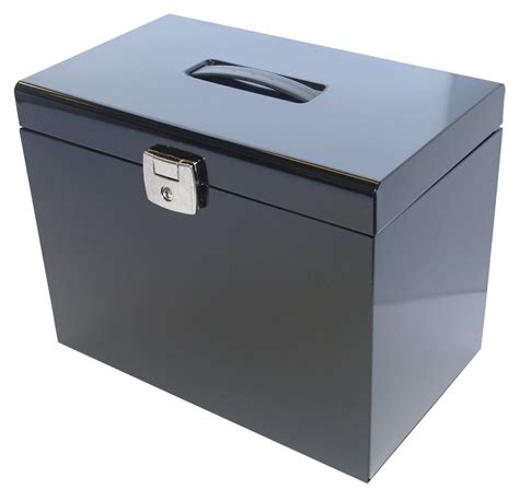 steel box for documents|metal file boxes office depot.